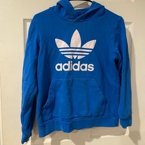 blue adidas hoodie